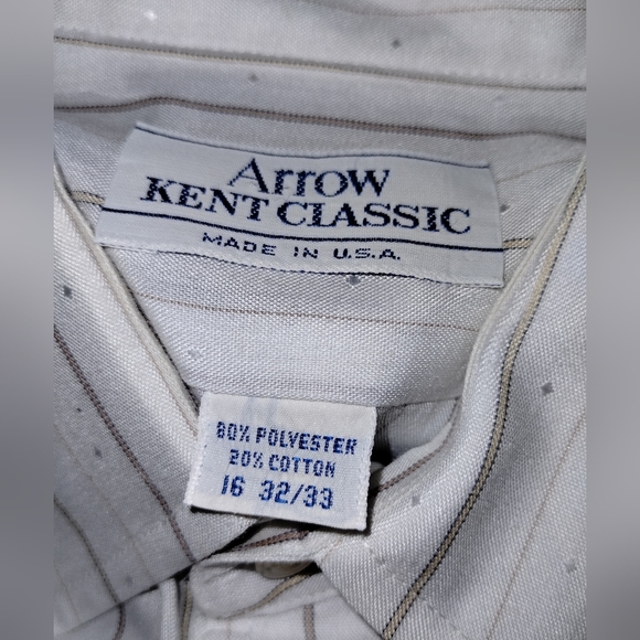 Arrow Kent button Long sleeve 16/ 32/43 - Picture 3 of 9